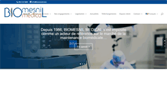 Desktop Screenshot of biomesnil.com